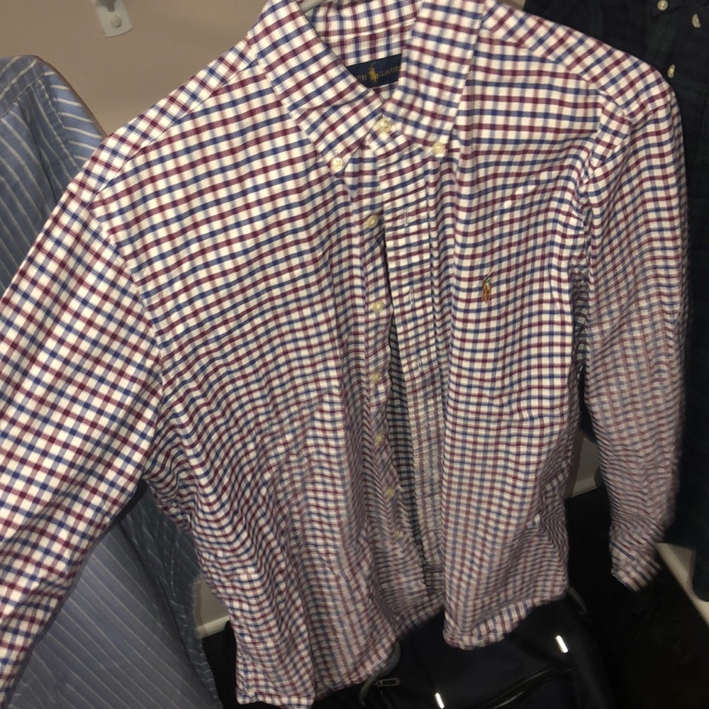 New Poli Button Down